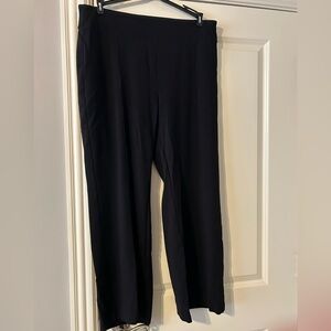 Women's Black Pants Bold Elements Pull on xxl pants